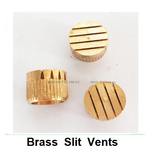Brass slit core vents