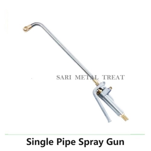 Single pipe spray gun