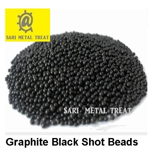 Black shot beads