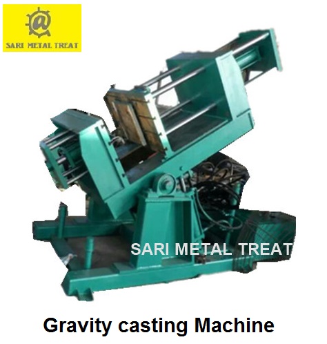 Aluminum gravity casting machine